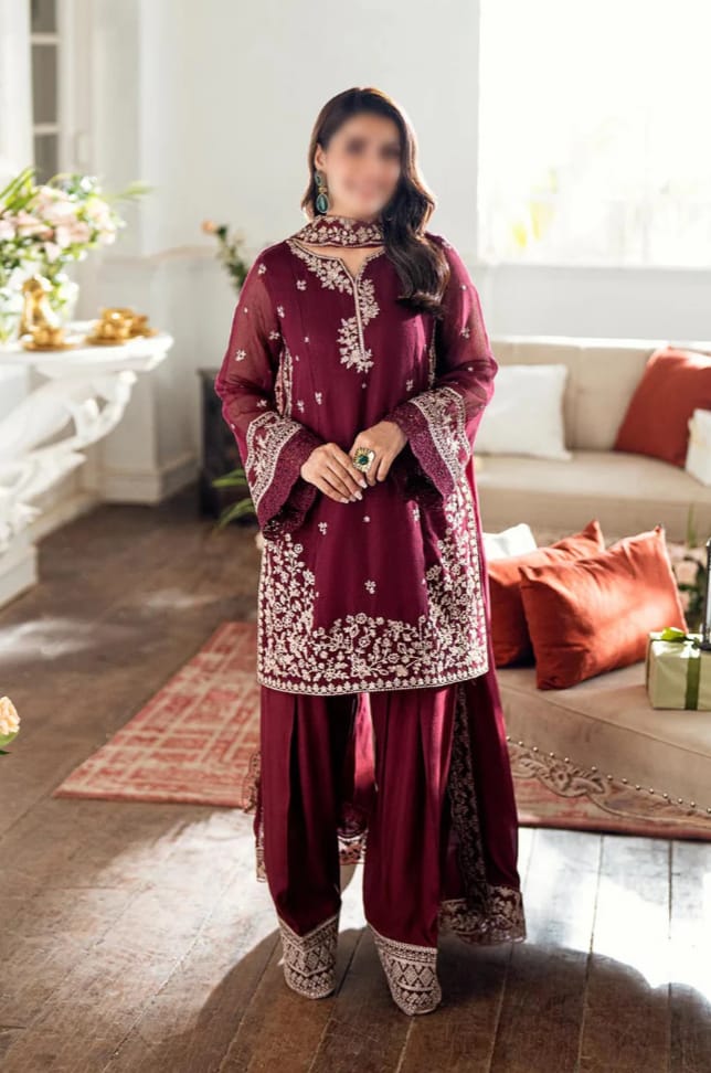 LAWN 3 PIECE | UNSTICHED SUIT | LUXURY SUMMER COLLECTION