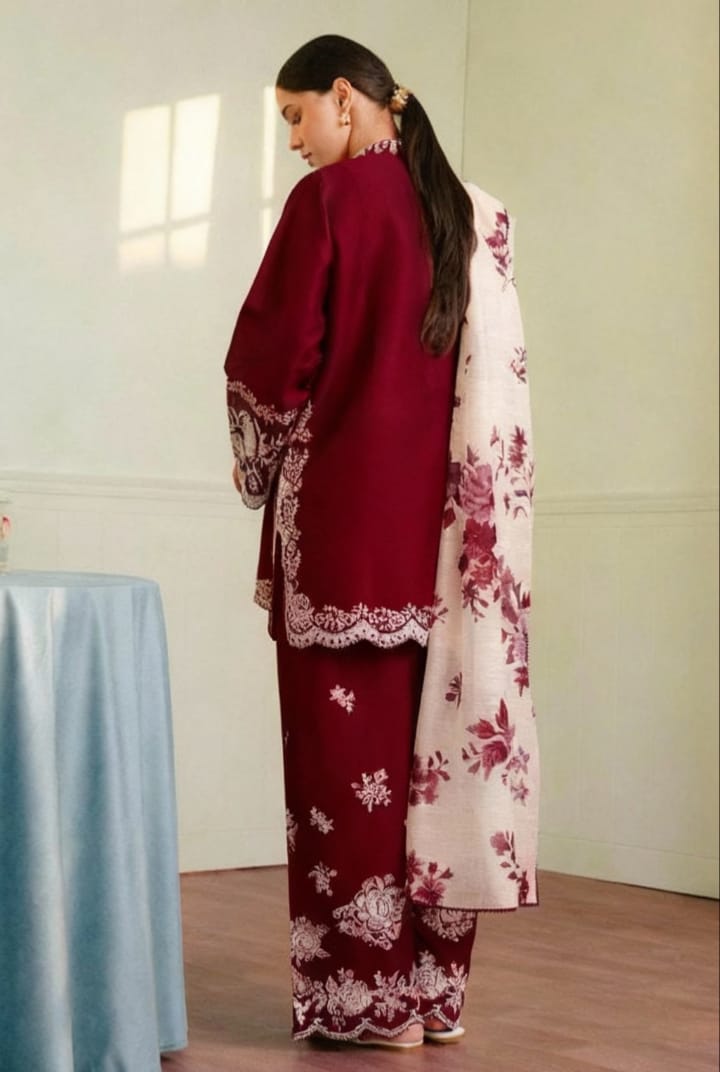 LAWN 3 PIECE | UNSTICHED SUIT | SUMMER COLLECTION