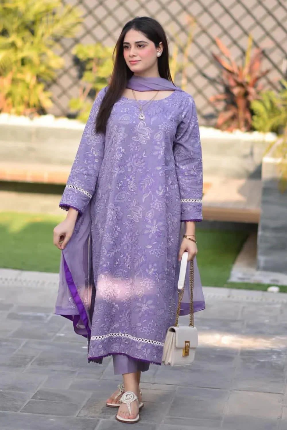 LAWN 3 PIECE | UNSTICHED SUIT | LUXURY SUMMER COLLECTION