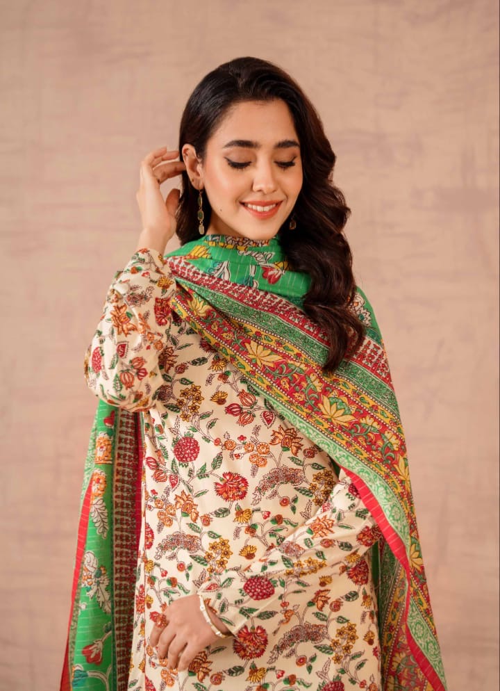 Nishat Original | Printed 3 Piece | Unstitched