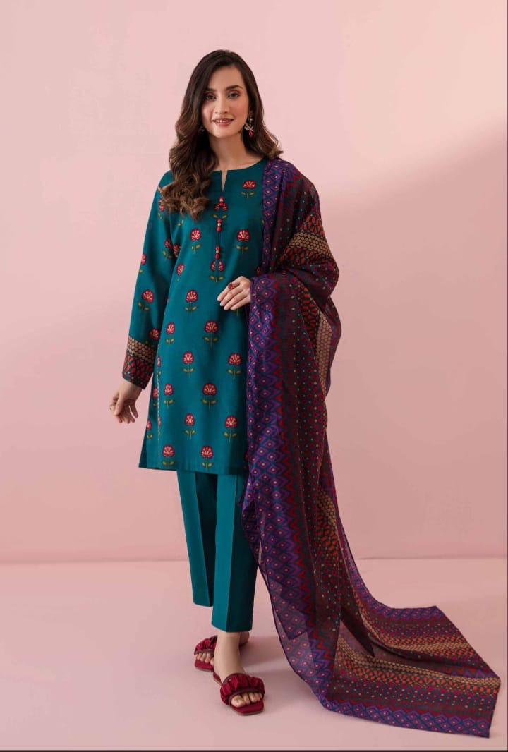 Nishat Original | Printed 3 Piece | Unstitched