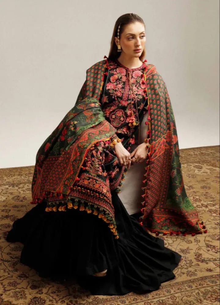 LAWN 3 PIECE | UNSTICHED SUIT | LUXURY SUMMER COLLECTION