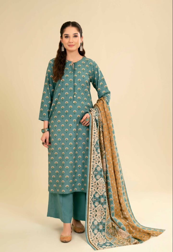 Nishat Original | Printed 3 Piece | Unstitched