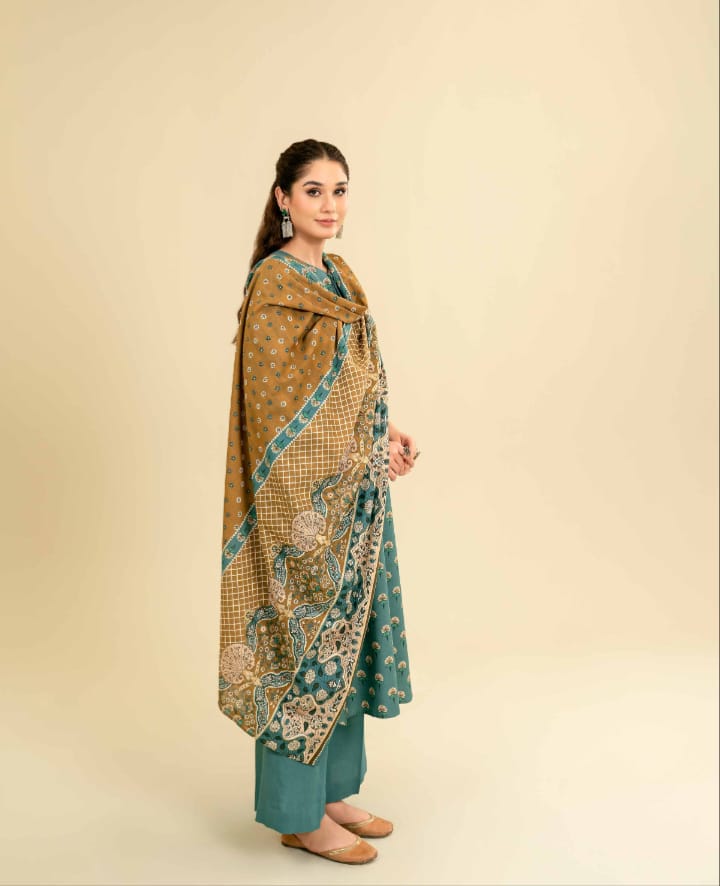 Nishat Original | Printed 3 Piece | Unstitched