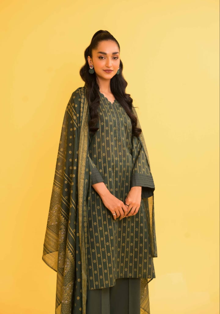 Nishat Original | Printed 3 Piece | Unstitched