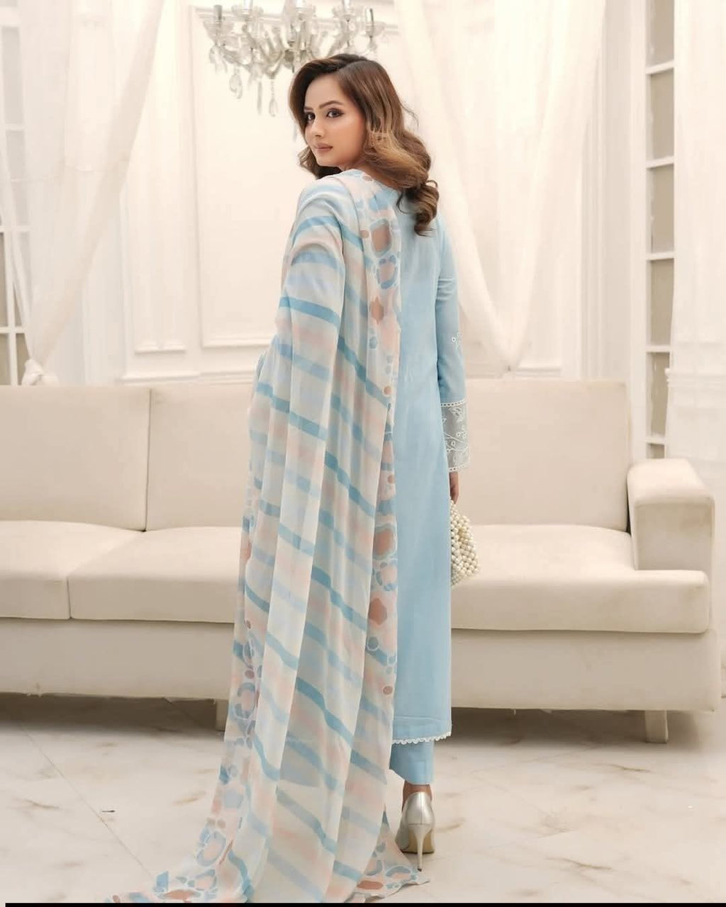 LAWN 3 PIECE | UNSTICHED SUIT | LUXURY SUMMER COLLECTION