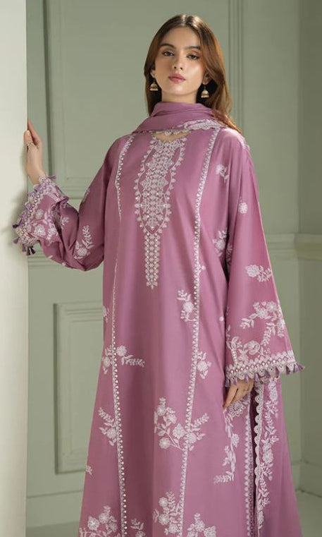 LAWN 3 PIECE | UNSTICHED SUIT | LUXURY SUMMER COLLECTION