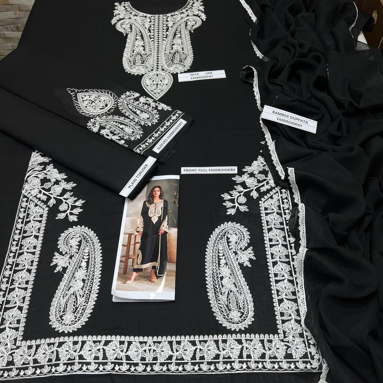 LAWN 3 PIECE | UNSTICHED SUIT | SUMMER COLLECTION