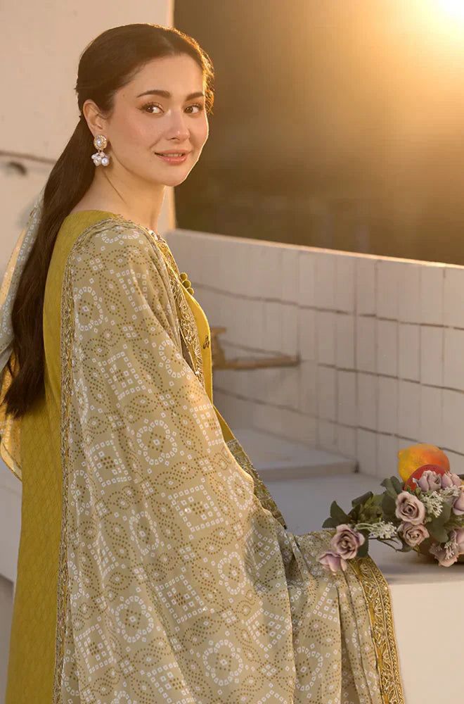 LAWN 3 PIECE | UNSTICHED SUIT | SUMMER COLLECTION