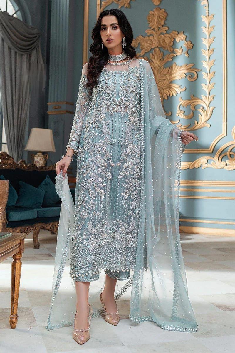Indian Chiffon | Unstitched 3 piece | Luxury Collection