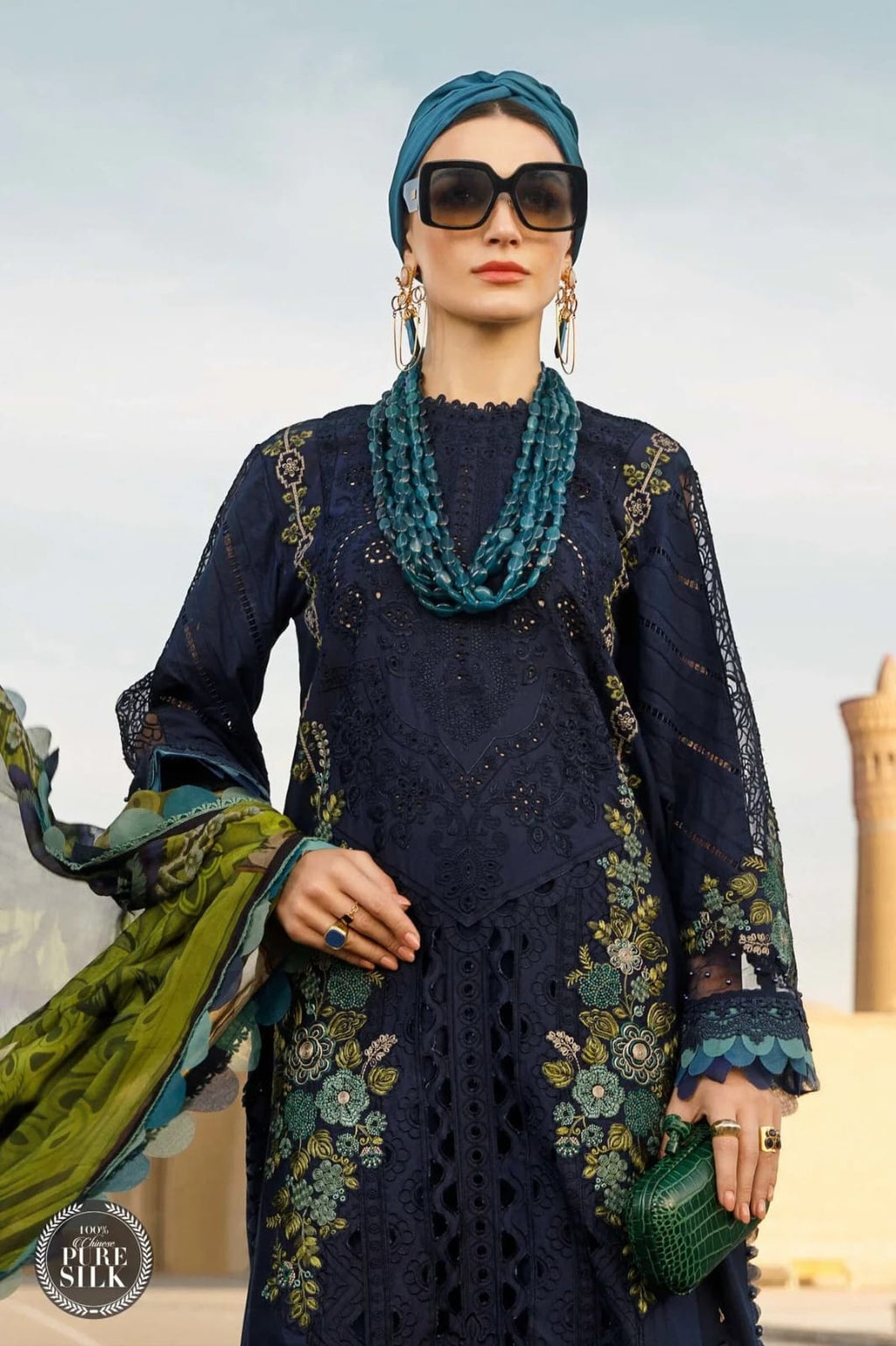Cotton Fabric| Cut Work Suit | Unstitched 3 piece
