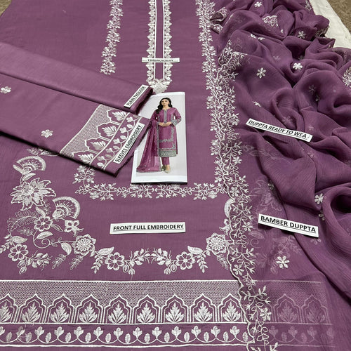 Cross Stitch | Lawn 3 Piece| Unstitched suit