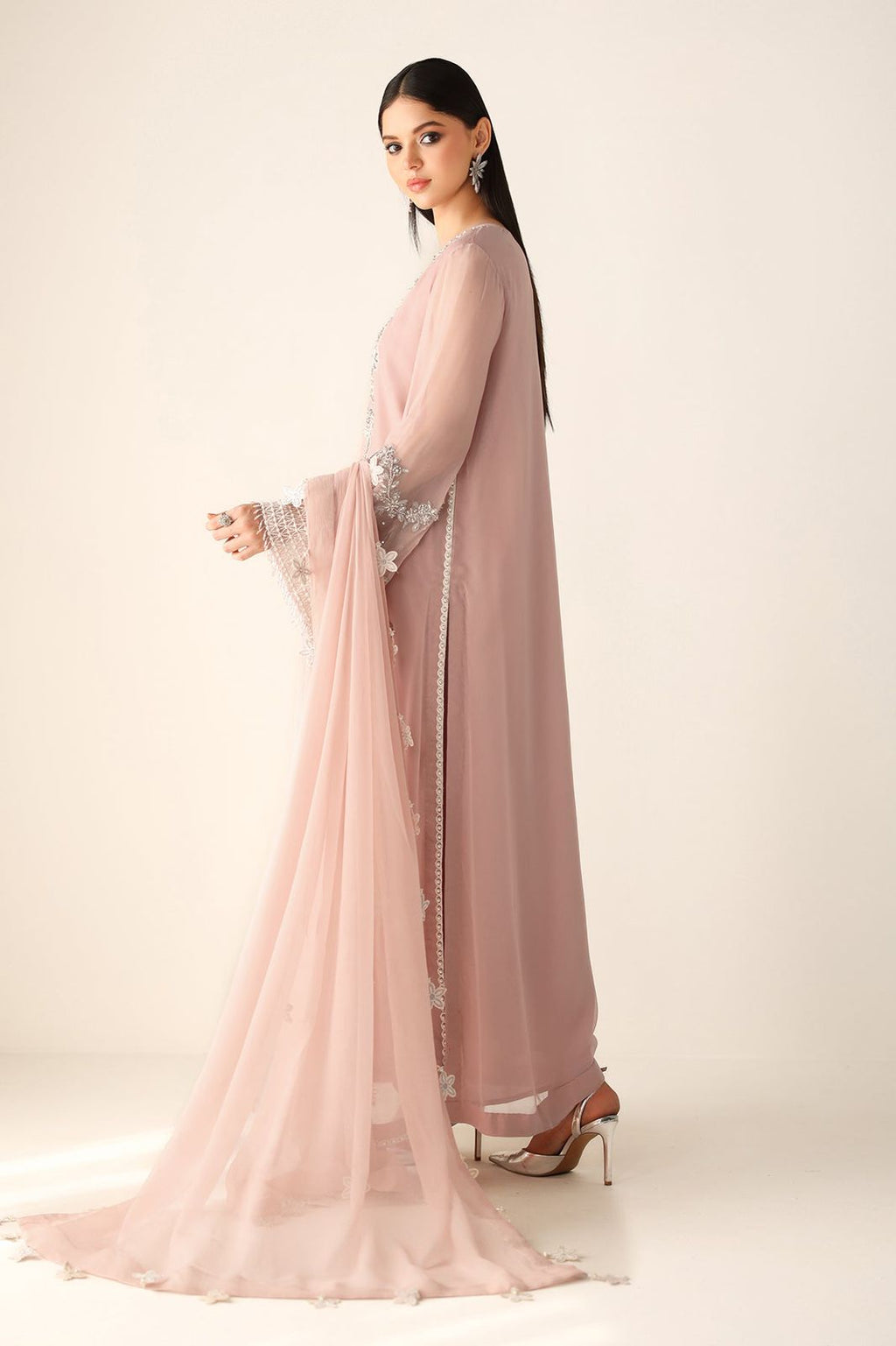 Indian Chiffon | Unstitched 3 piece | Luxury Collection