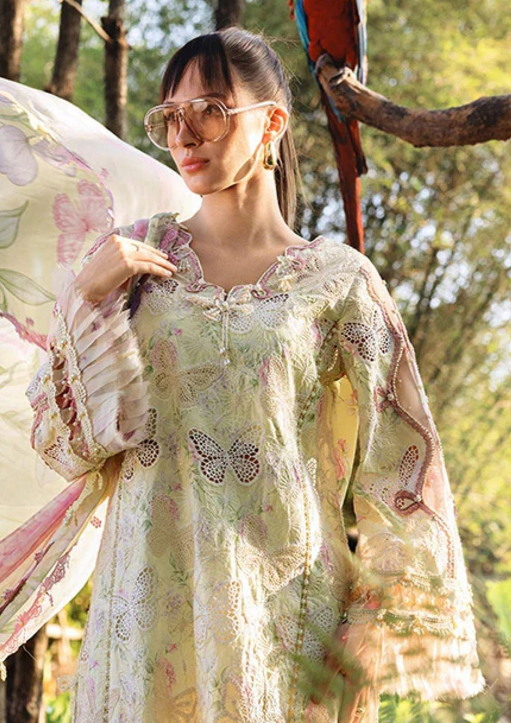 LAWN 3 PIECE | UNSTICHED SUIT | LUXURY SUMMER COLLECTION