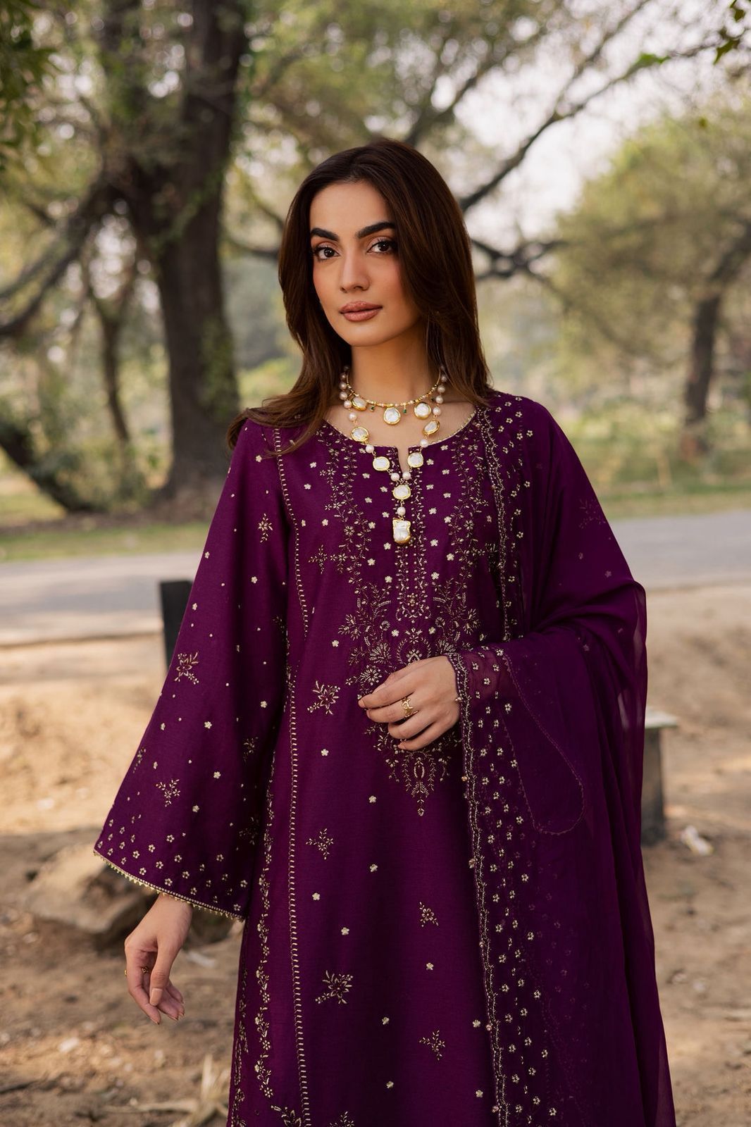 LAWN 3 PIECE | UNSTICHED SUIT | LUXURY SUMMER COLLECTION