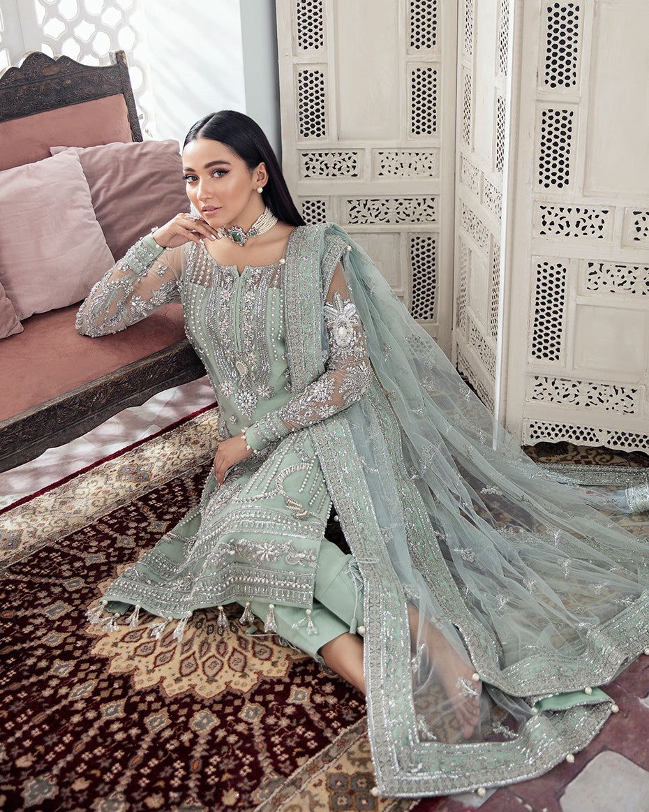 LUXURY SUMMER COLLECTION | PARTY WEAR DRESS | UNSTITCHED SUIT