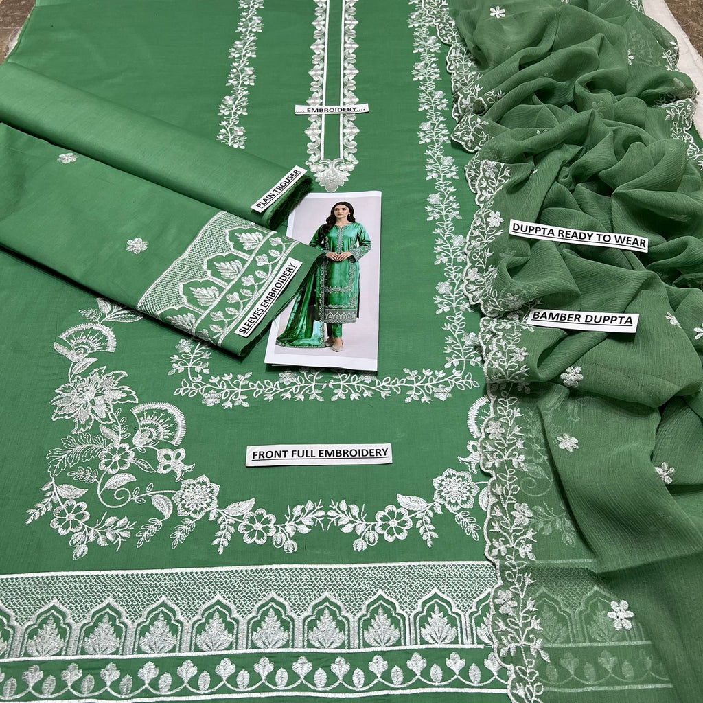 Cross Stitch | Lawn 3 Piece| Unstitched suit