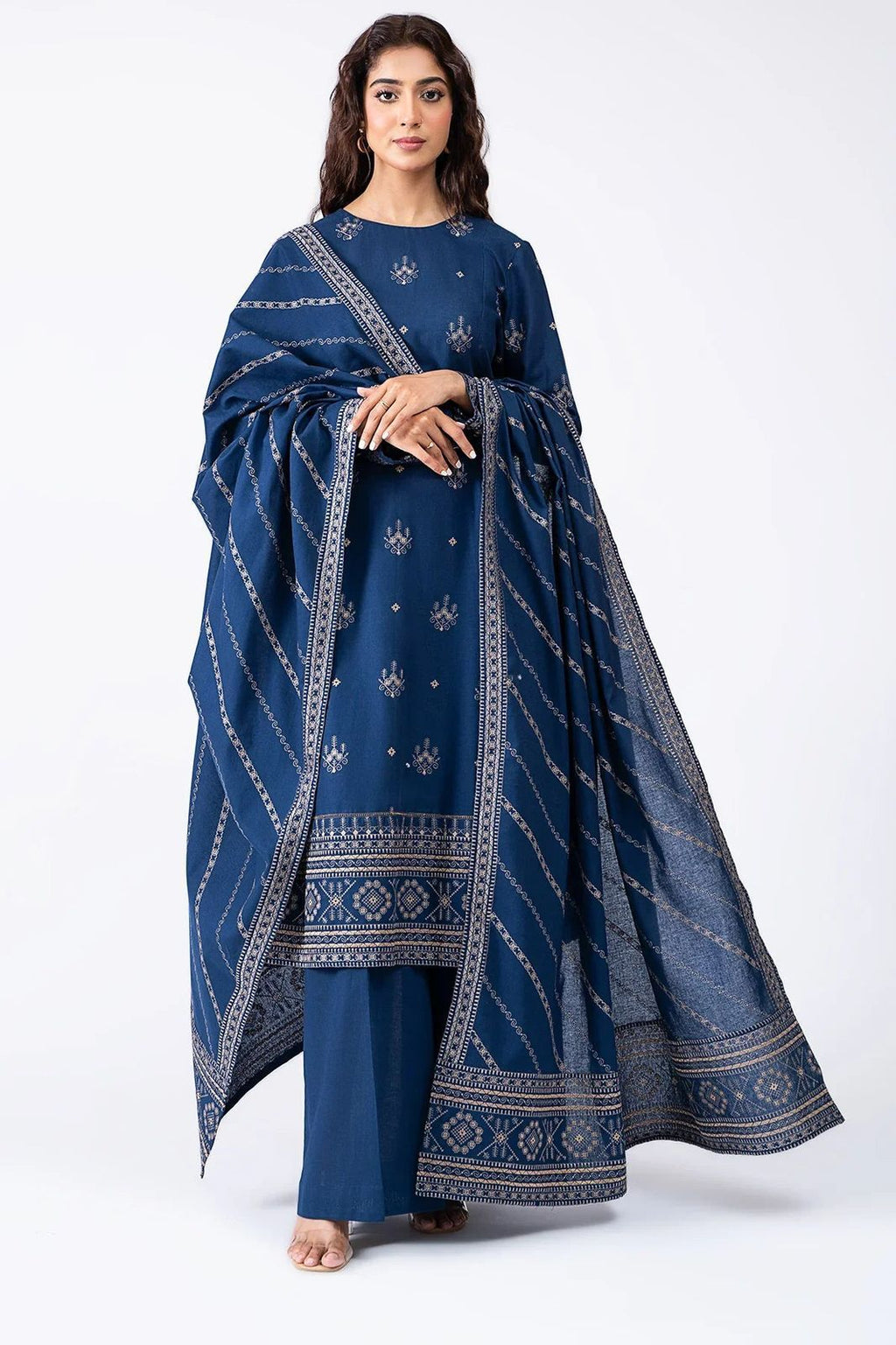 LAWN 3 PIECE | LUXURY SUMMER COLLECTION | UNSTITCHED SUIT