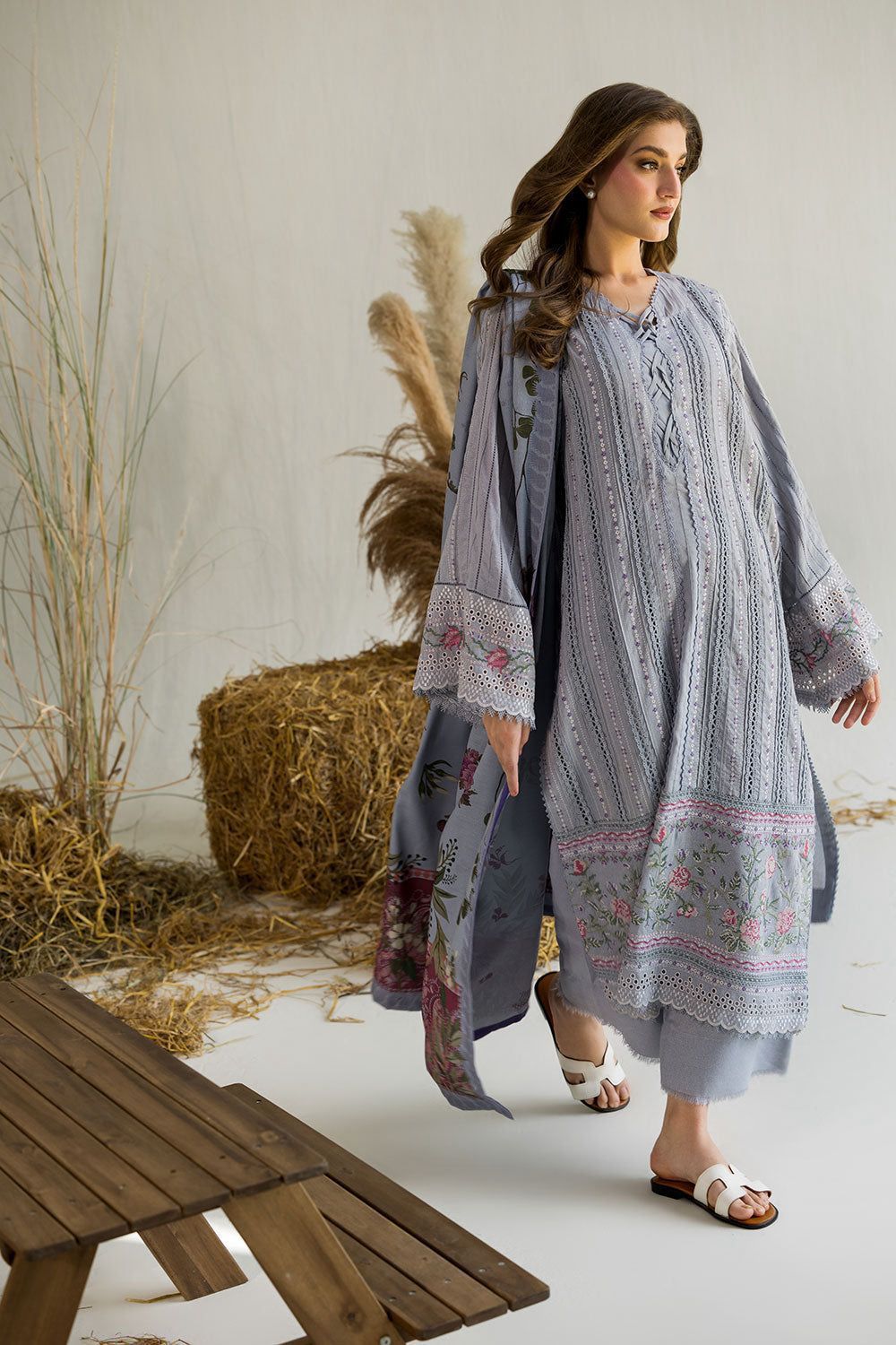LAWN 3 PIECE | LUXURY SUMMER COLLECTION | UNSTITCHED SUIT