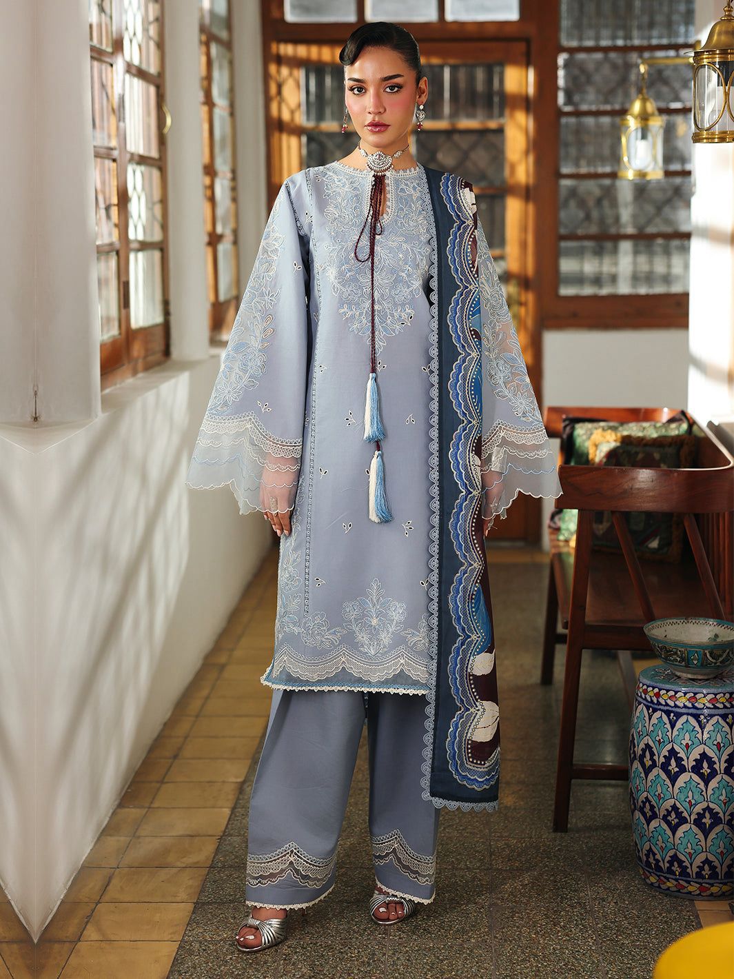 LAWN 3 PIECE | UNSTICHED SUIT | SUMMER COLLECTION