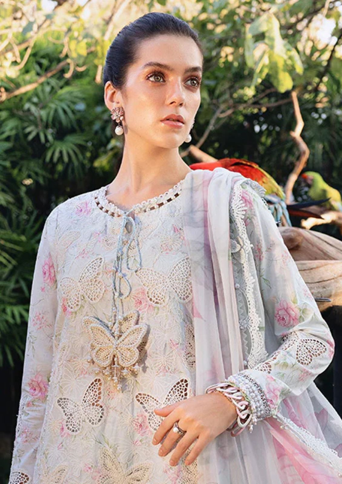 LAWN 3 PIECE | UNSTICHED SUIT | LUXURY SUMMER COLLECTION