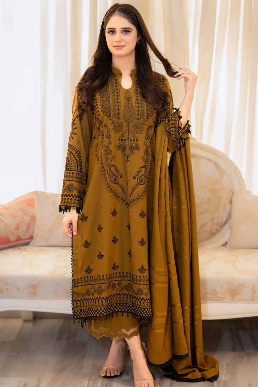 Lawn 3 PIECE| LUXURY SUMMER Collection| UNSTITCHED