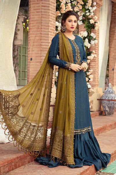Luxury  3 Piece Unstitched Suit – Chiffon Fabric Vol.2