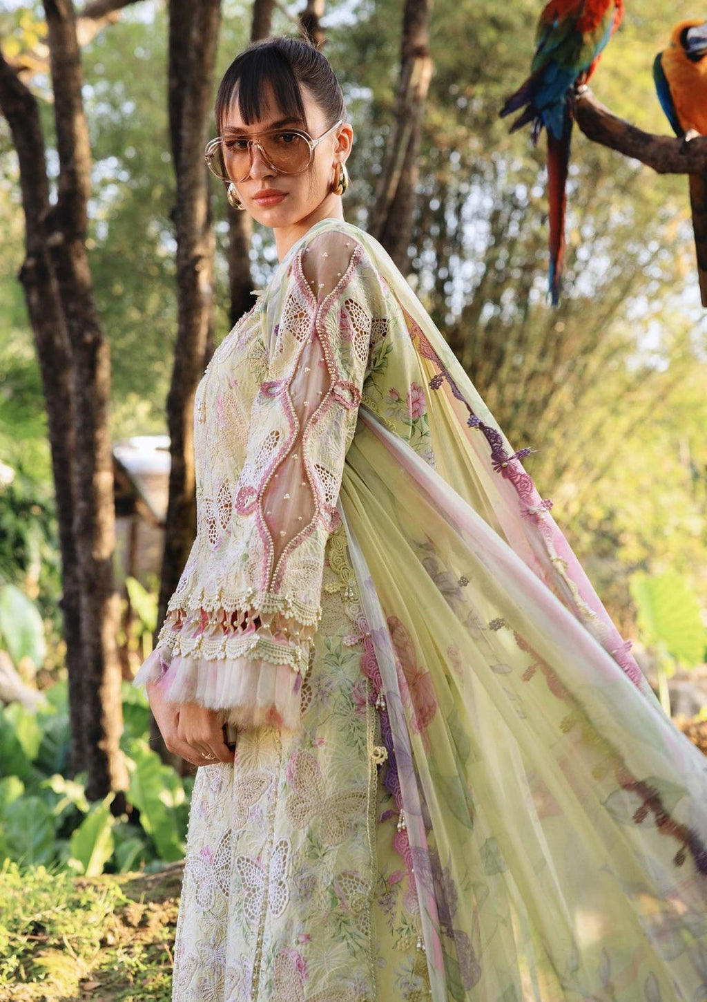 LAWN 3 PIECE | UNSTICHED SUIT | LUXURY SUMMER COLLECTION