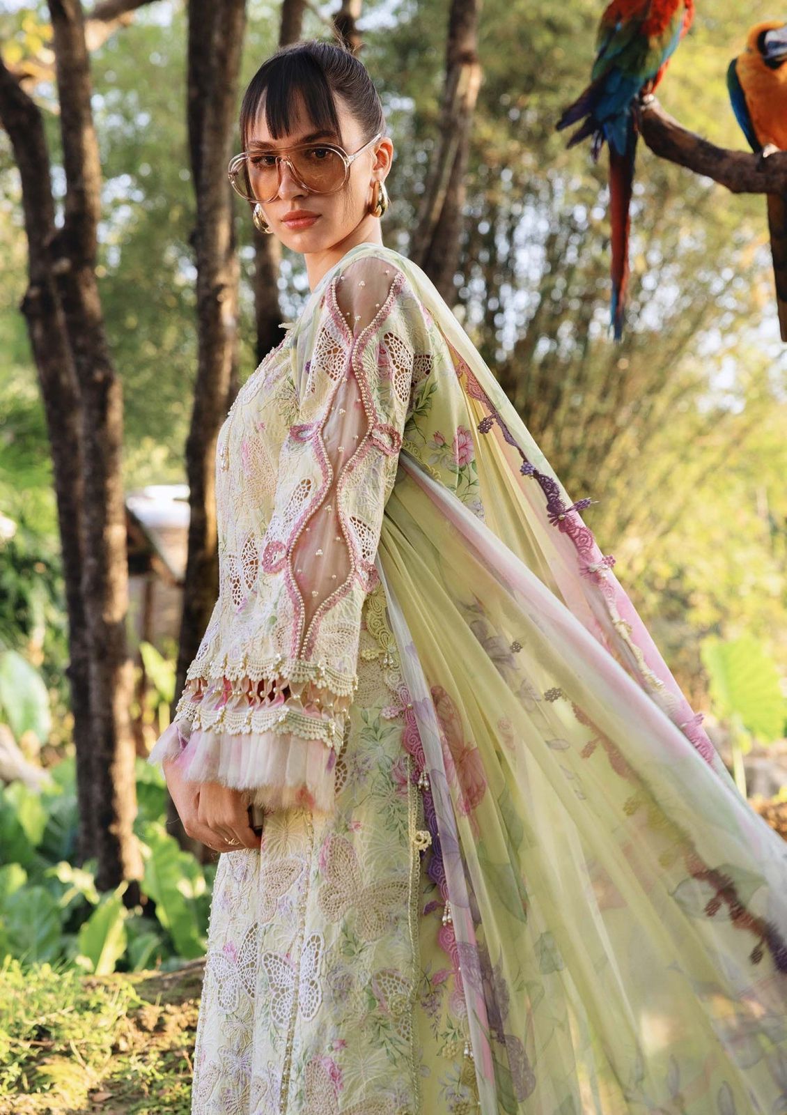 LAWN 3 PIECE | UNSTICHED SUIT | LUXURY SUMMER COLLECTION