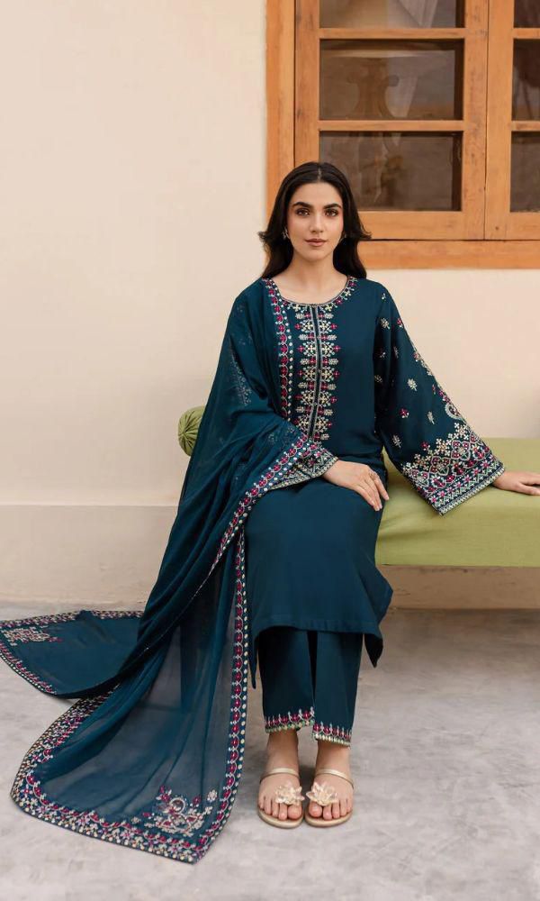 LAWN 3 PIECE | SUMMER COLLECTION | UNSTITCHED SUIT