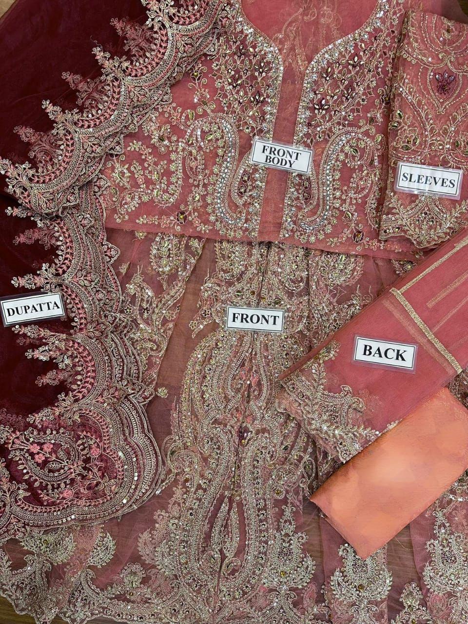 Fancy 3 Piece | Unstitched Fork | Luxury Collection