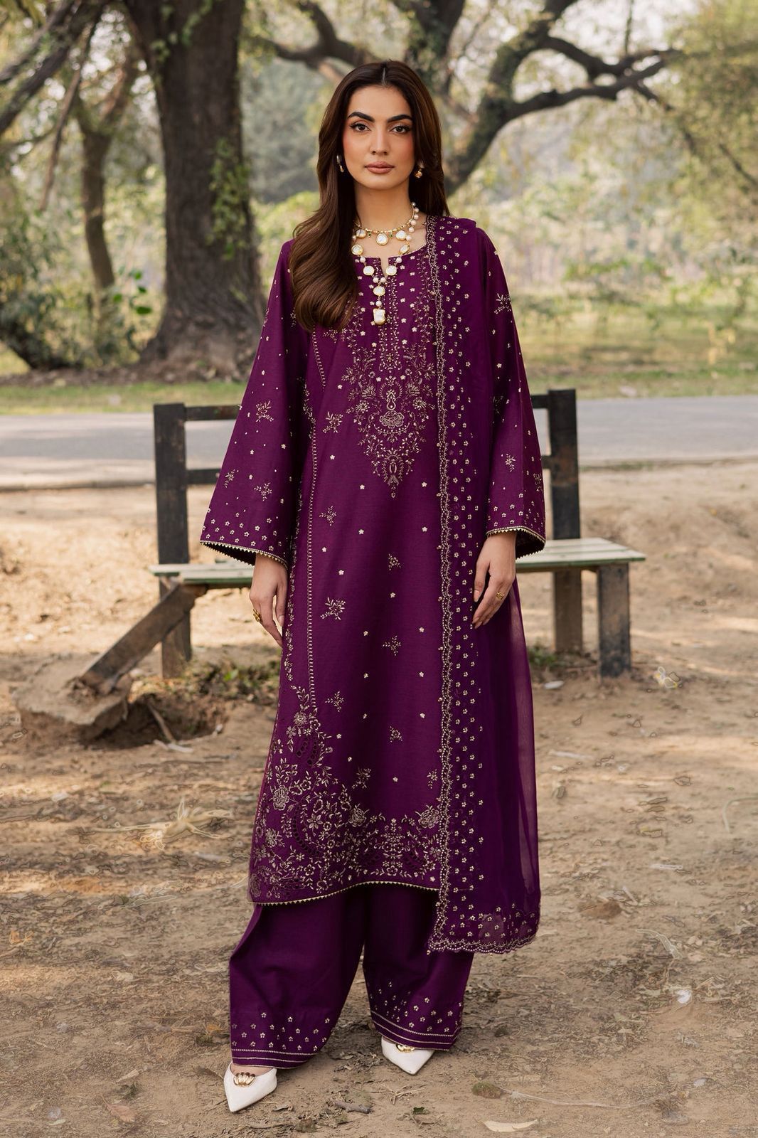 LAWN 3 PIECE | UNSTICHED SUIT | LUXURY SUMMER COLLECTION
