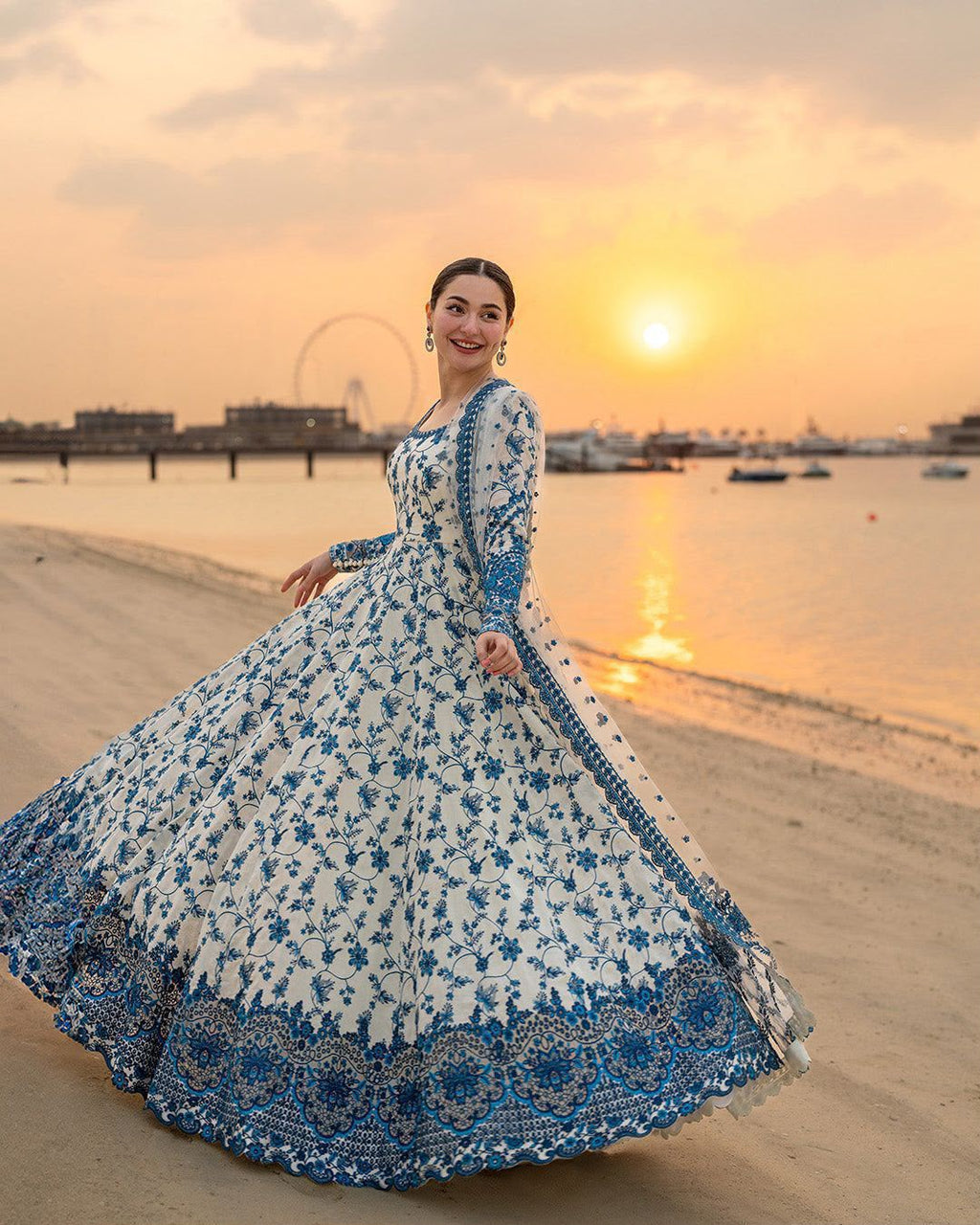 LAWN 3 PIECE | LUXURY SUMMER COLLECTION | UNSTITCHED Frook