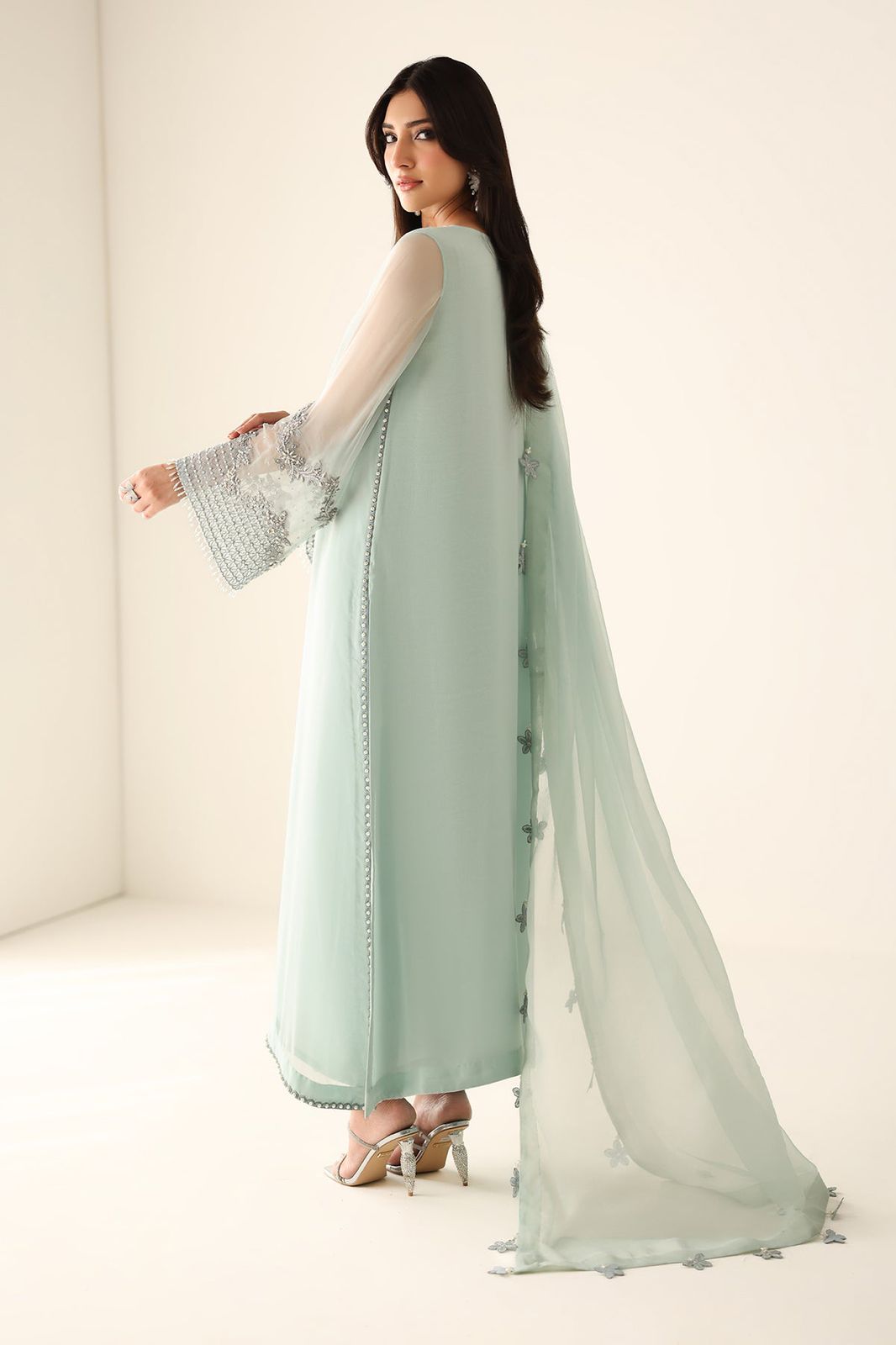 Indian Chiffon | Unstitched 3 piece | Luxury Collection