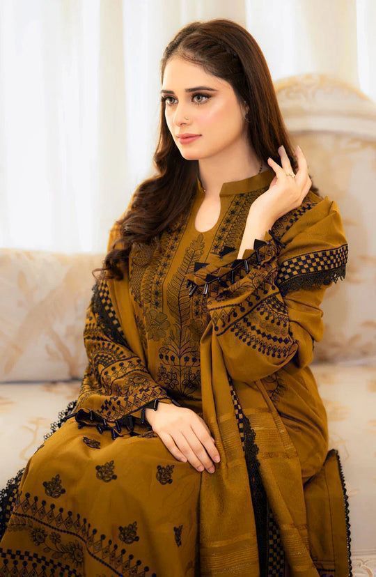 Lawn 3 PIECE| LUXURY SUMMER Collection| UNSTITCHED