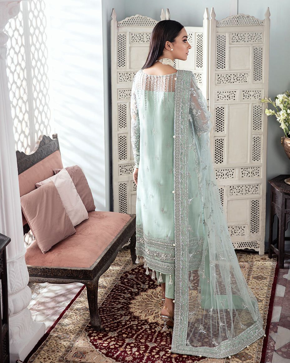 LUXURY SUMMER COLLECTION | PARTY WEAR DRESS | UNSTITCHED SUIT