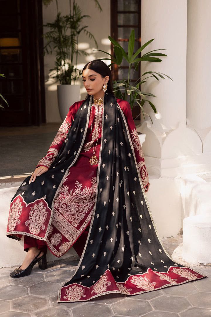 LAWN 3 PIECE |LUXURY SUMMER COLLECTION| UNSTITCHED SUIT Vol.011