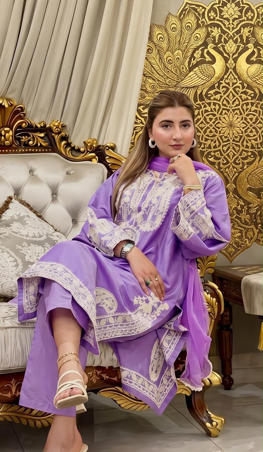LAWN 3 PIECE | UNSTITCHED SUIT | SUMMER COLLECTION