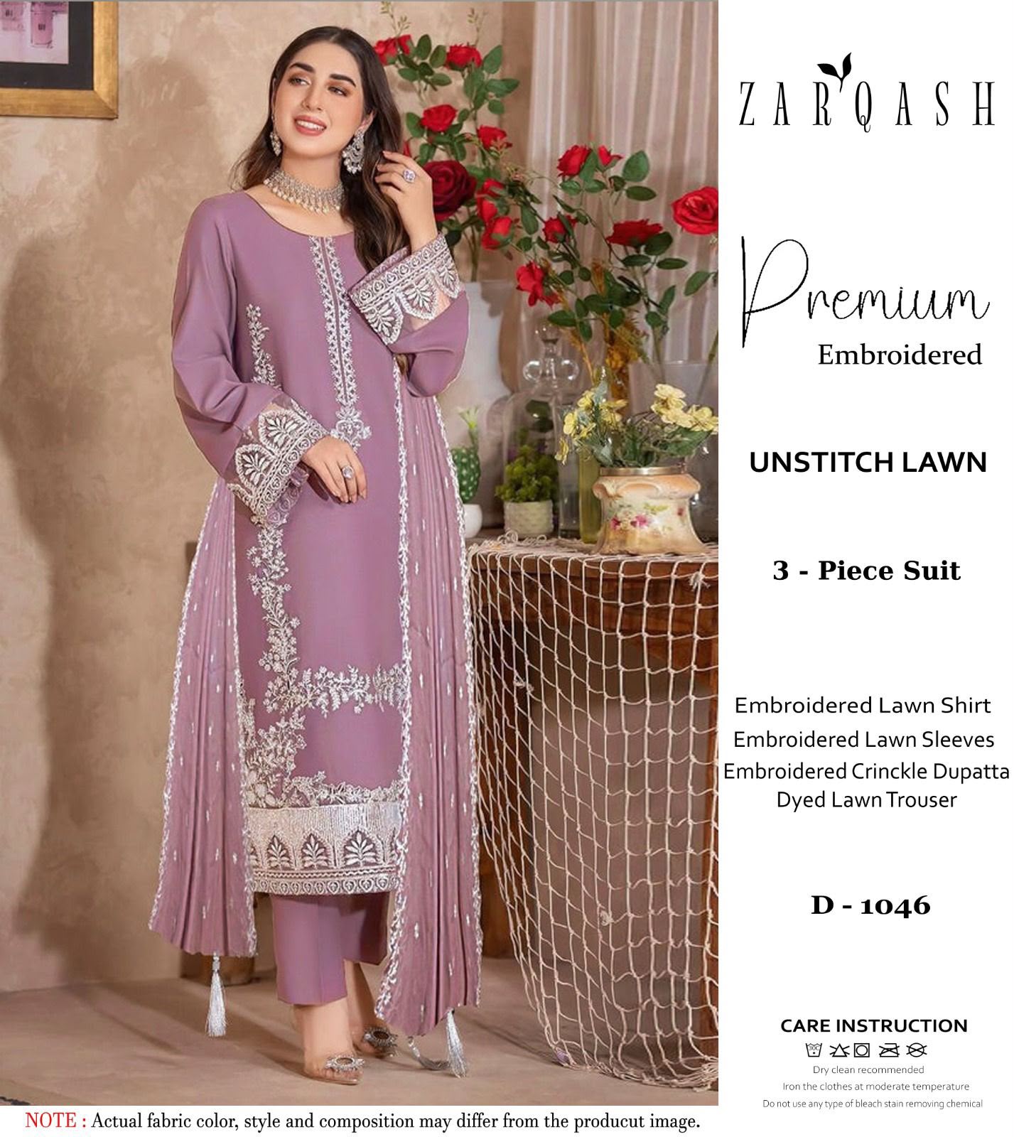 LAWN 3 PIECE | SUMMER COLLECTION | UNSTITCHED SUIT