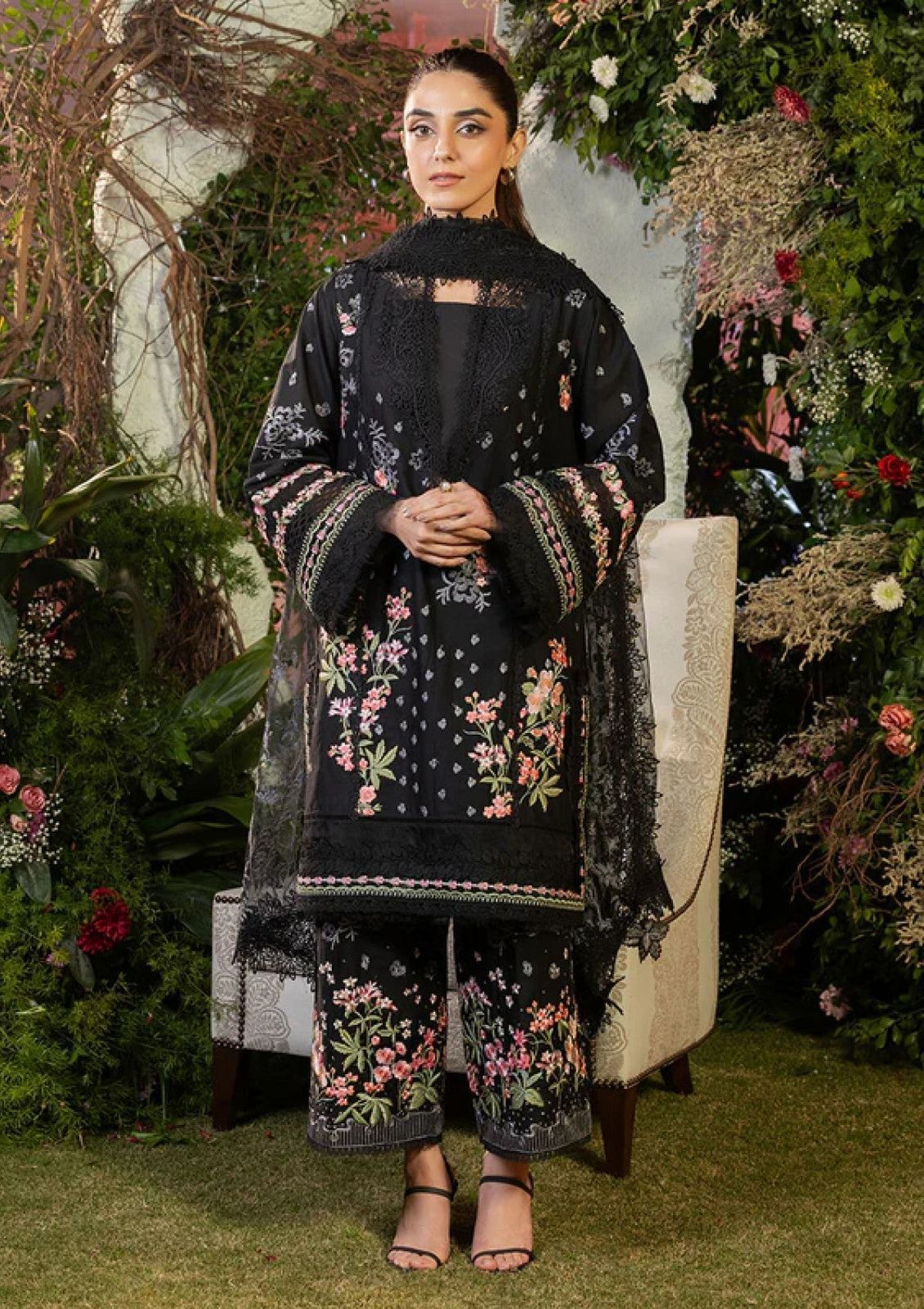 LAWN 3 PIECE | SUMMER COLLECTION | UNSTITCHED SUIT