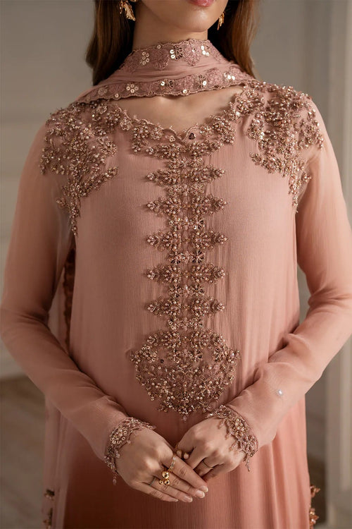 CHIFFON 3 PIECE | LUXURY SUMMER COLLECTION | UNSTITCHED SUIT