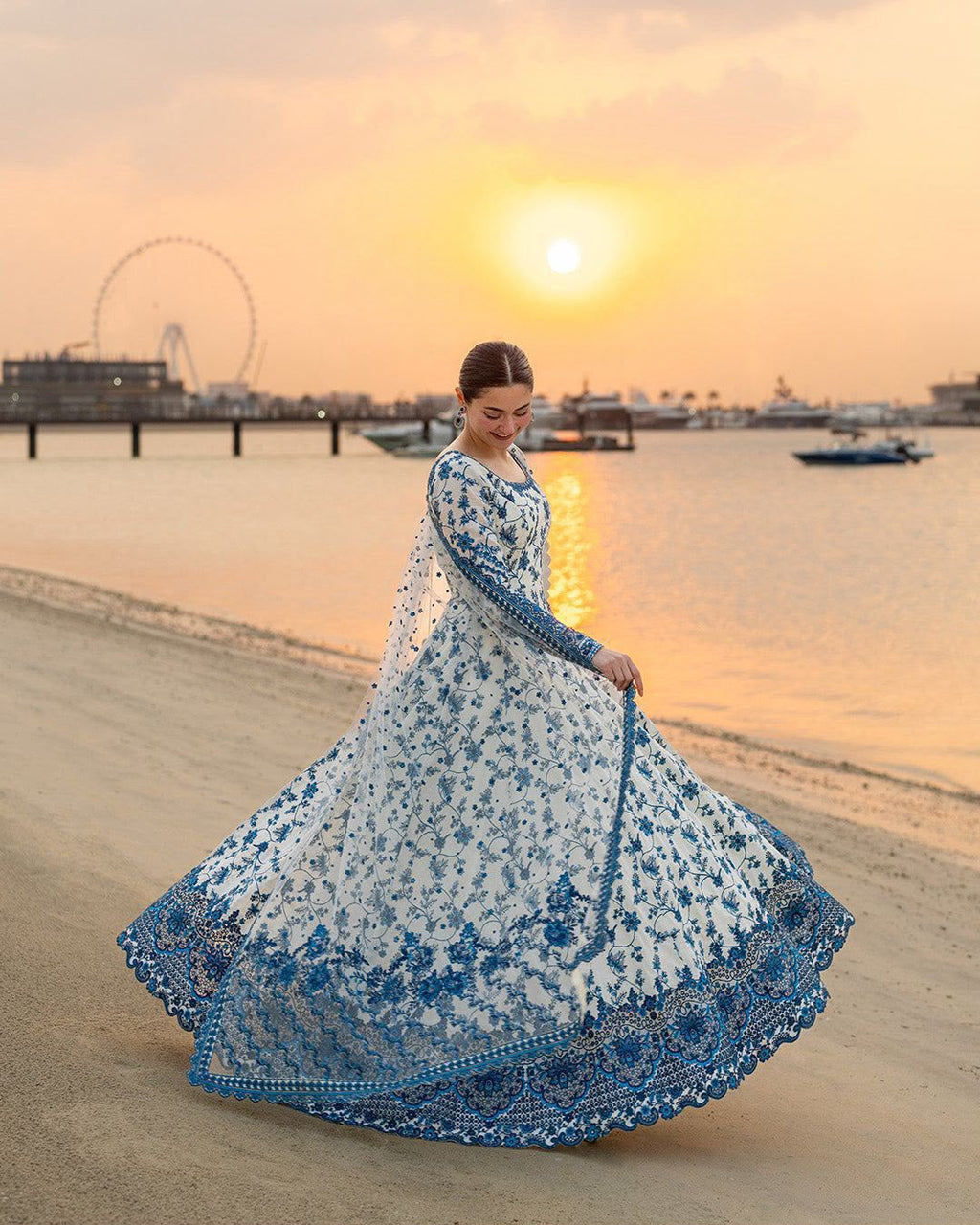 LAWN 3 PIECE | LUXURY SUMMER COLLECTION | UNSTITCHED Frook