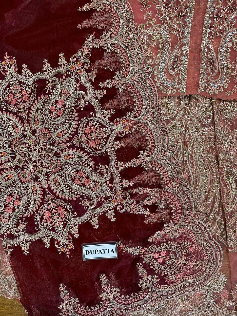 Fancy 3 Piece | Unstitched Fork | Luxury Collection