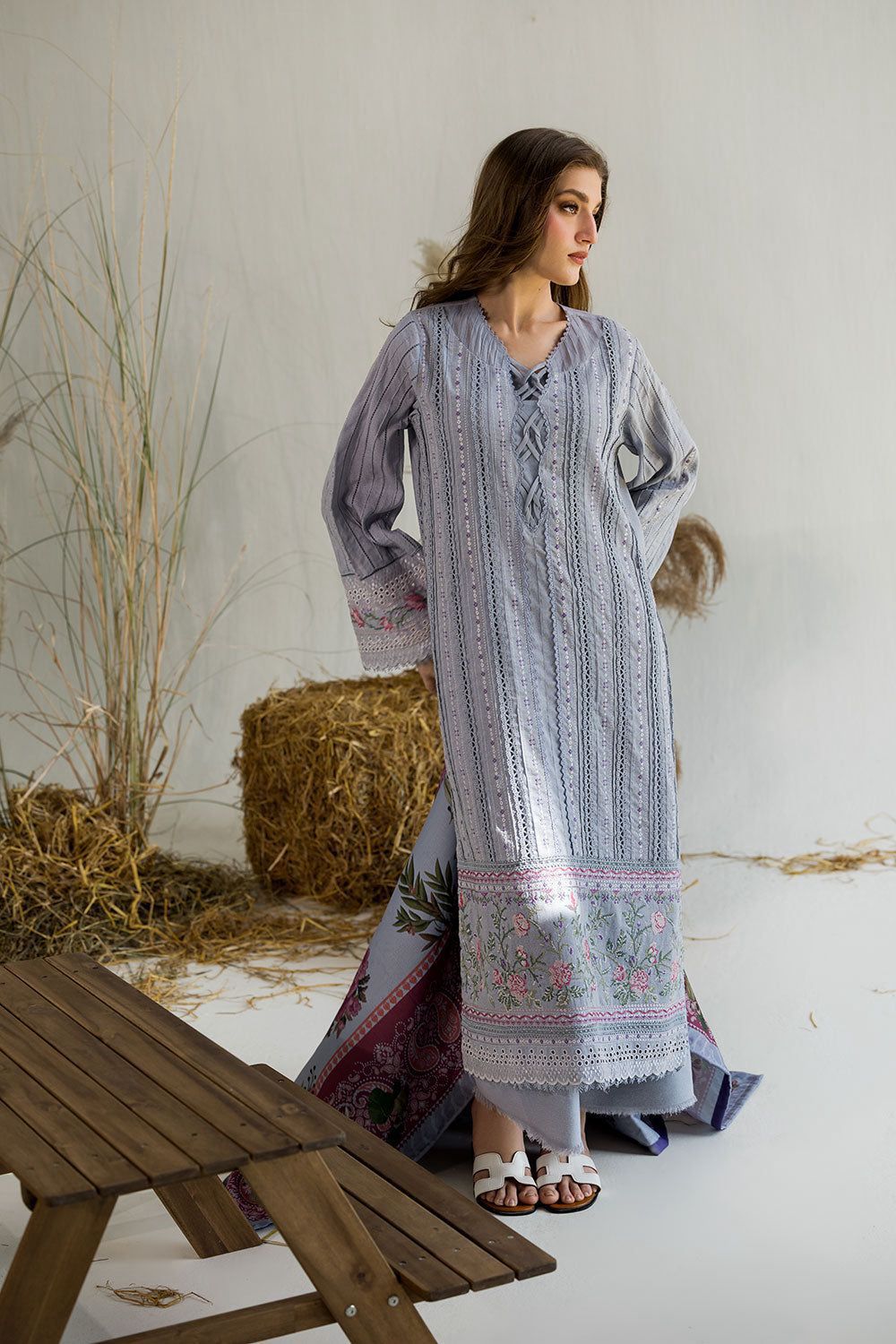 LAWN 3 PIECE | LUXURY SUMMER COLLECTION | UNSTITCHED SUIT
