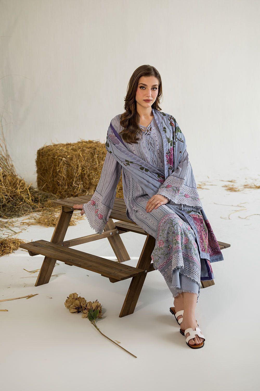 LAWN 3 PIECE | LUXURY SUMMER COLLECTION | UNSTITCHED SUIT