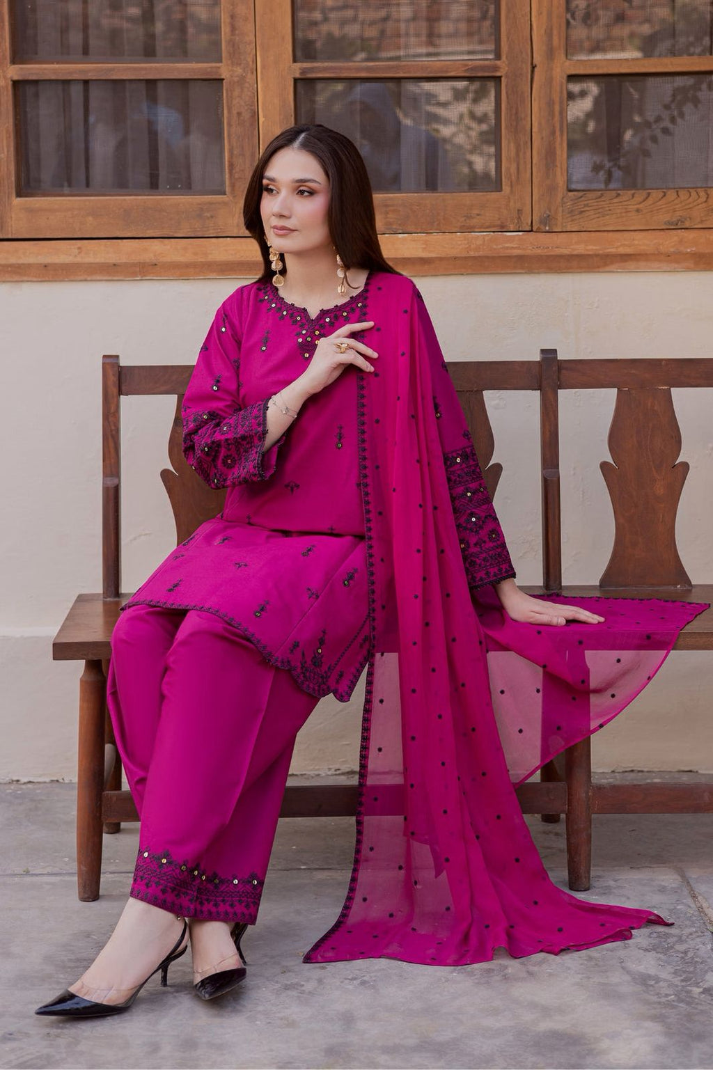 LAWN 3 PIECE | LUXURY SUMMER COLLECTION| UNSTITCHED SUIT