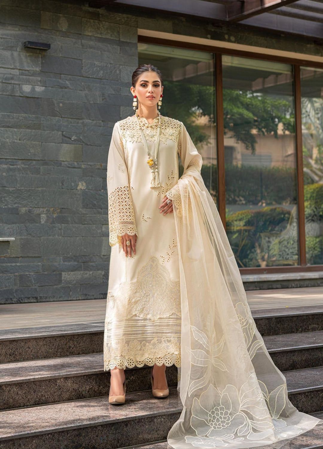 LAWN 3 PIECE | UNSTICHED SUIT | SUMMER COLLECTION