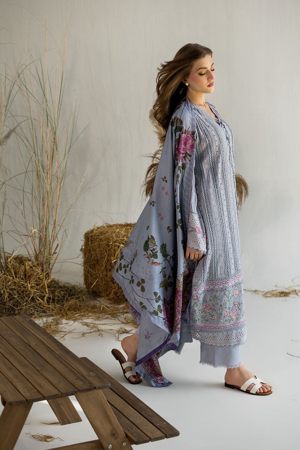 LAWN 3 PIECE | LUXURY SUMMER COLLECTION | UNSTITCHED SUIT