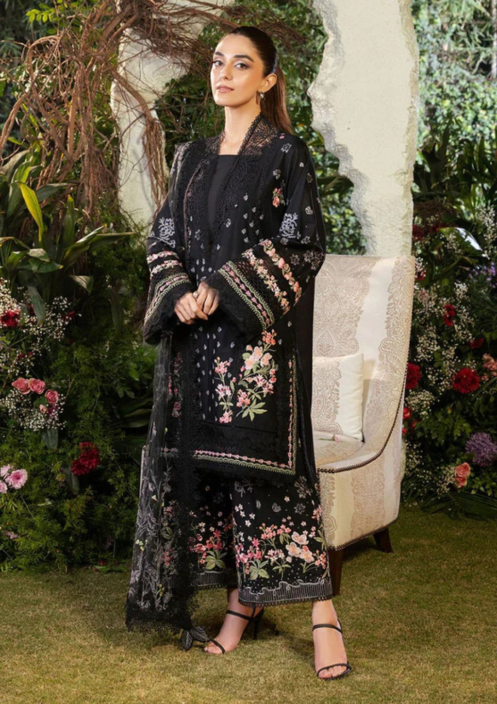LAWN 3 PIECE | SUMMER COLLECTION | UNSTITCHED SUIT