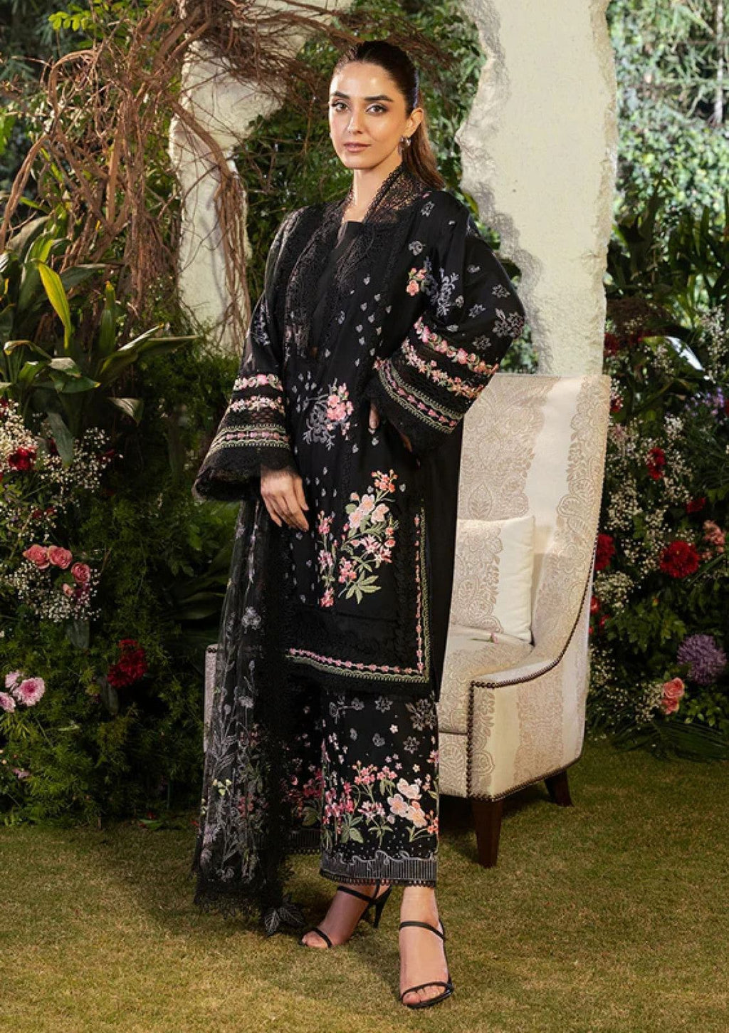 LAWN 3 PIECE | SUMMER COLLECTION | UNSTITCHED SUIT